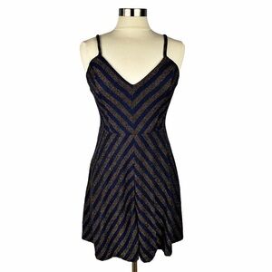 COSMOPOLITAN DRESS THE POPULATION Trista Strappy Dress L